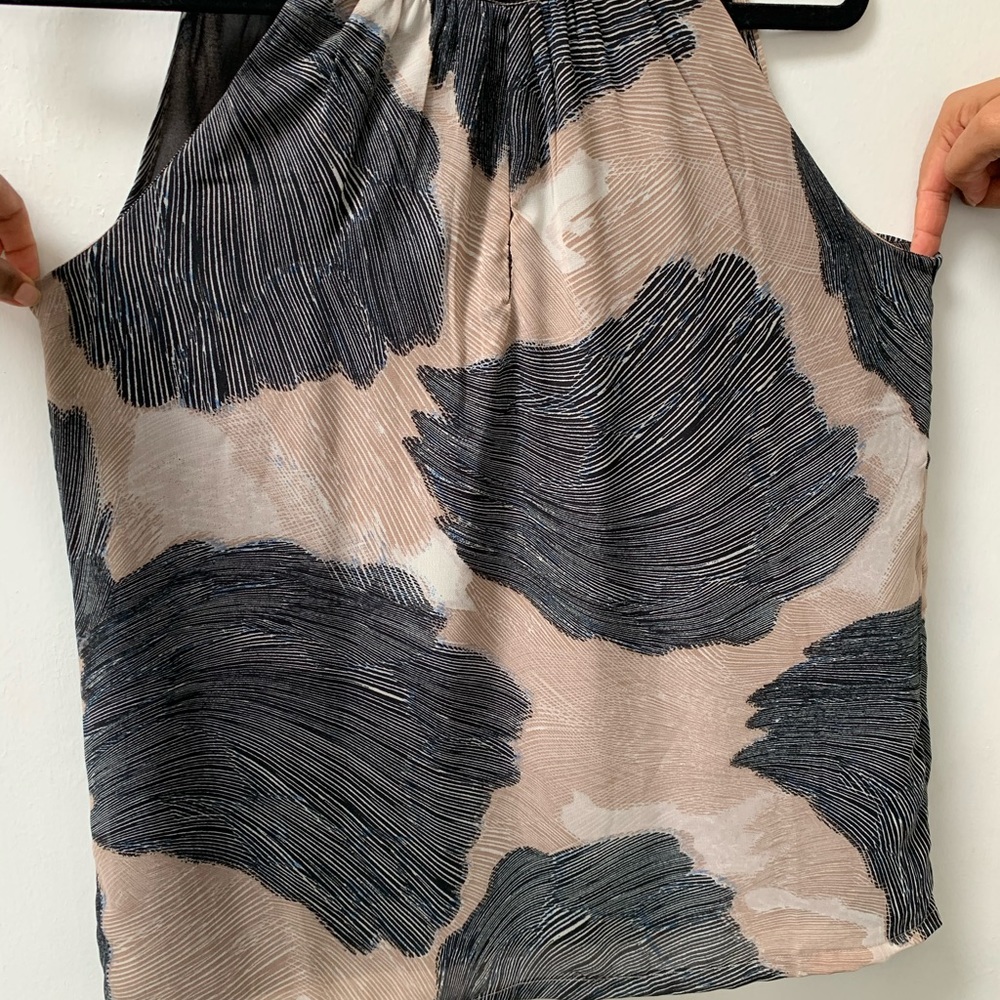 Banana Republic dressy halter blouse
